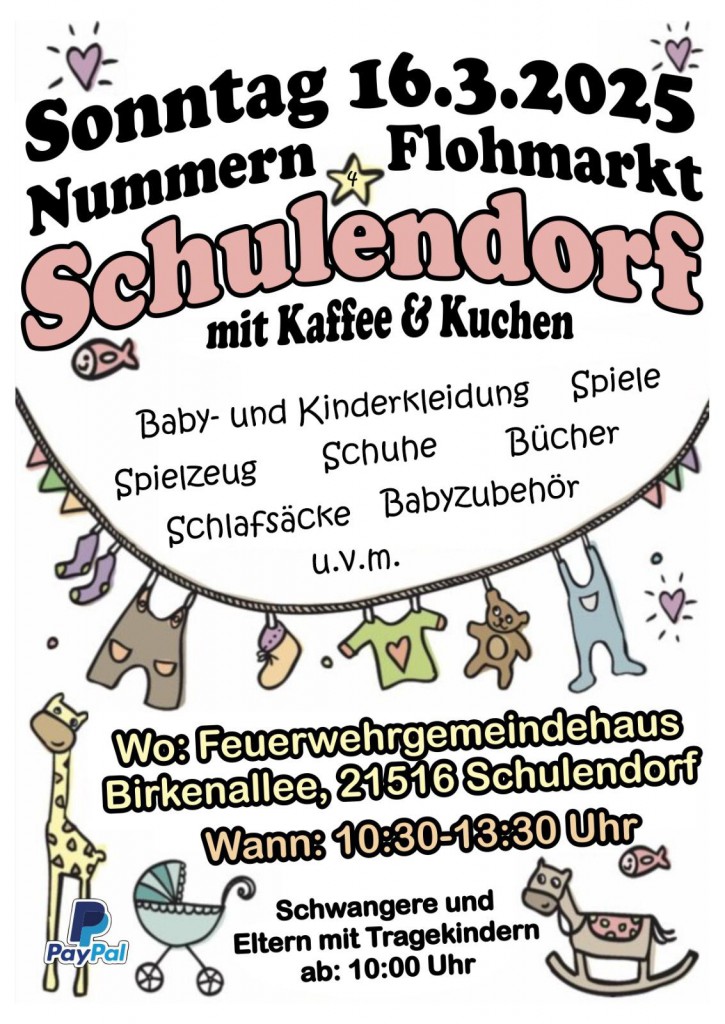 Einladung Kinderflohmarkt