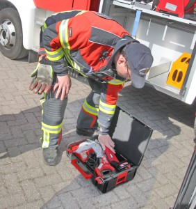 Verpackte Säbelsäge